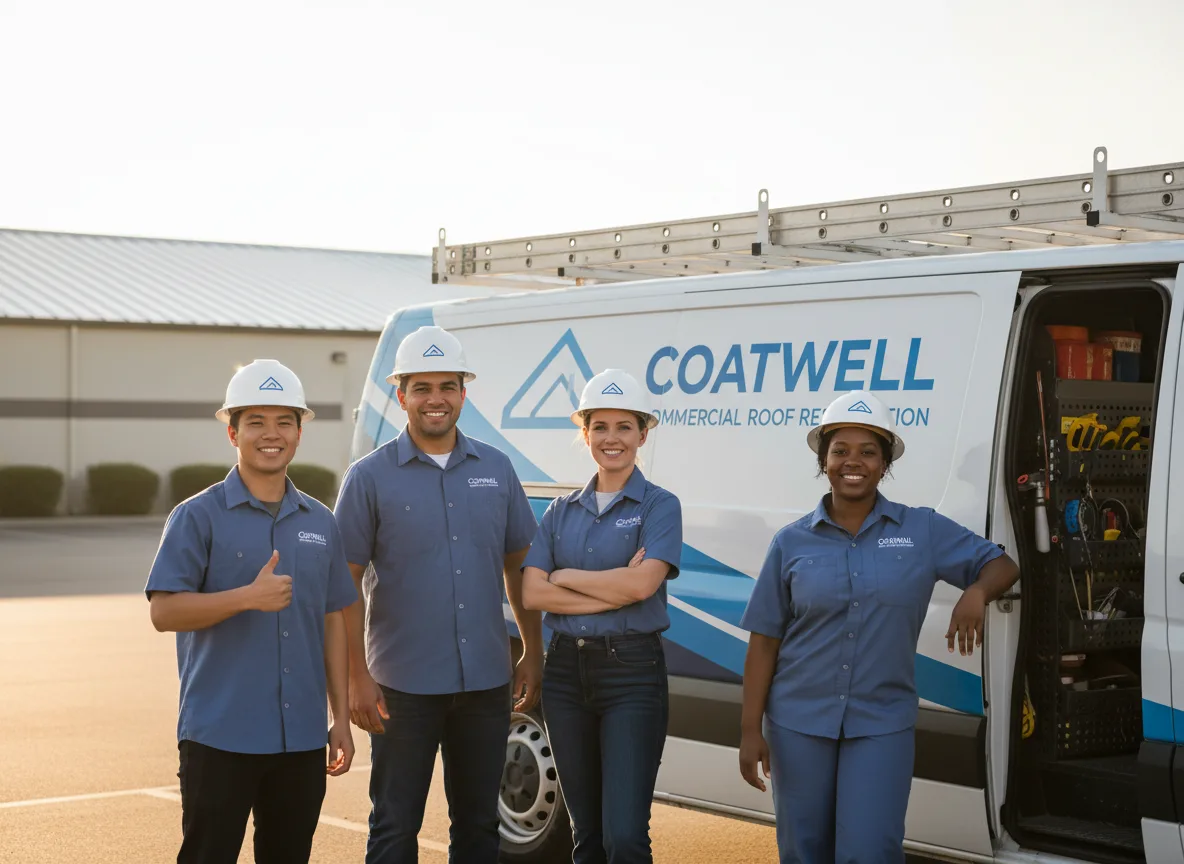 Commercial roof coating company in Waterbury Center, VT